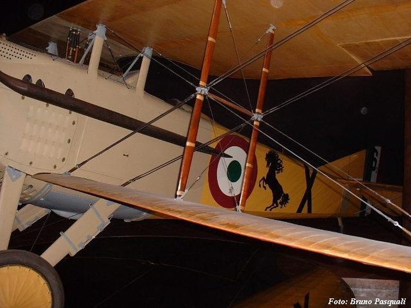 Velivolo SPAD VII 1917 della squadriglia di Francesco Baracca